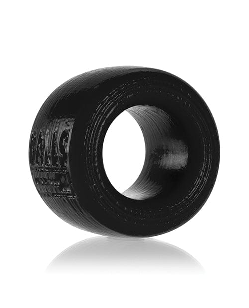 Oxballs Silicone Balls T Ball Stretcher - Black | Comfortable Testicle Weight for Men | Perfect for BDSM, Fetish Play & Sensual Enhancement