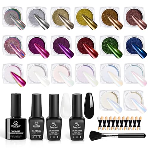 20 Colors Aurora Glitter