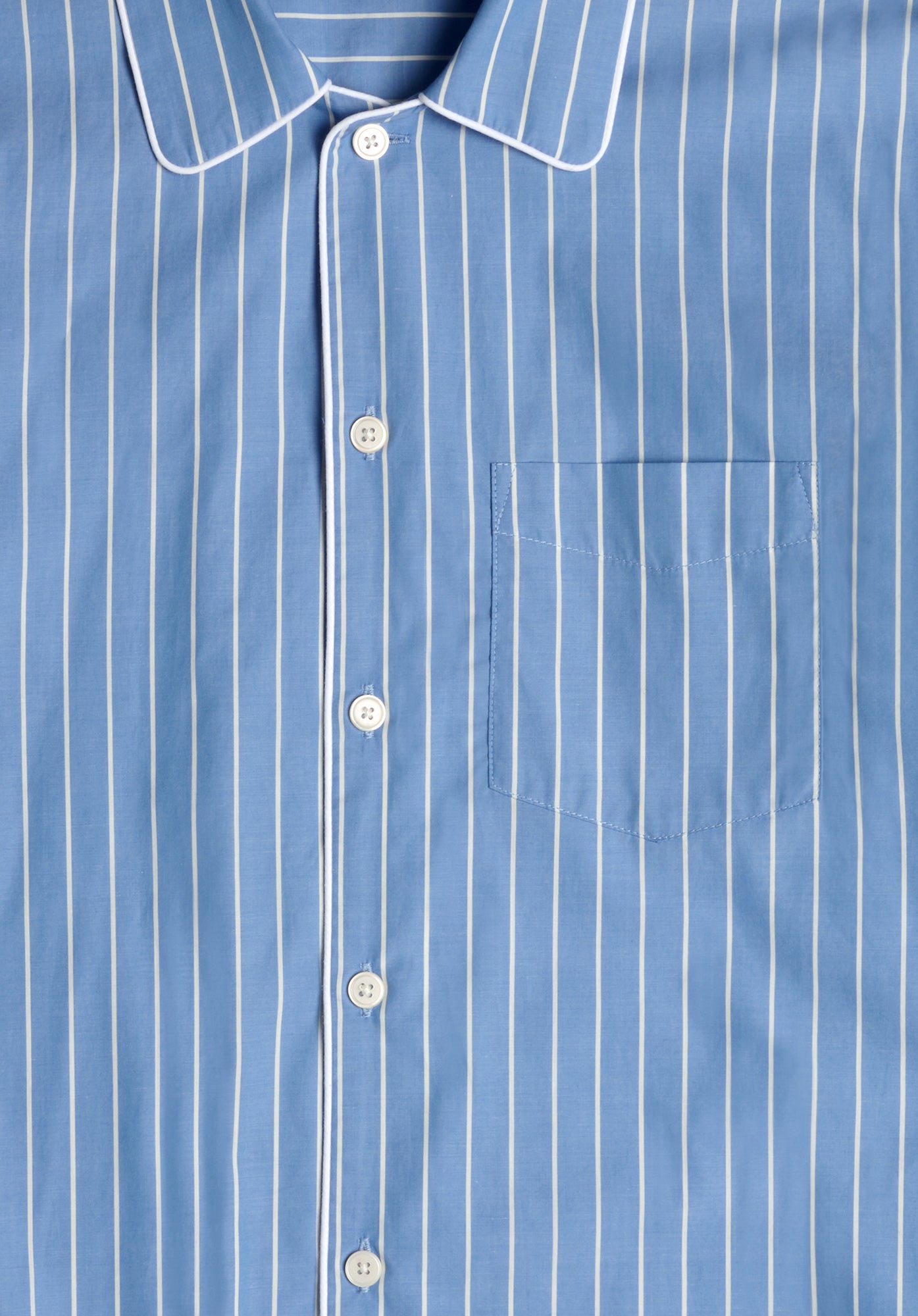 Henry Pajama Set - French Riviera Striped Cotton Sleepwear for Men & Women | Comfortable Lounge & Sleep Pajamas for Home, Vacation & Relaxation