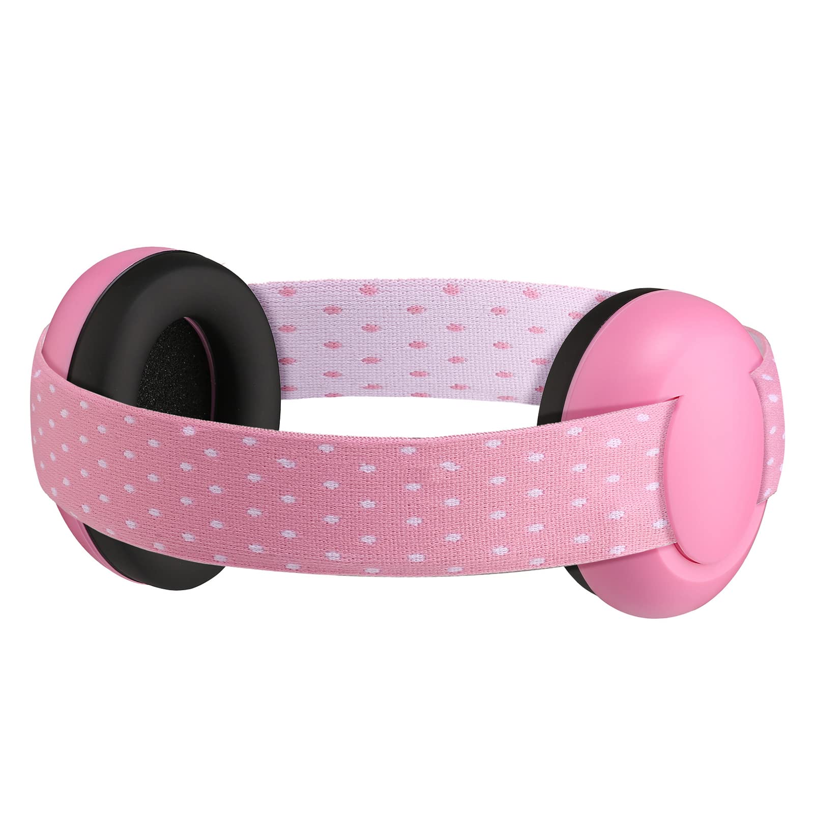 Holiberty Baby Noise Canceling Headphones 0-18 Months - Infant Ear Muffs for Hearing Protection, Travel & Sleep - Soft Comfortable Earmuffs for Airplane, Nursery & Loud Events