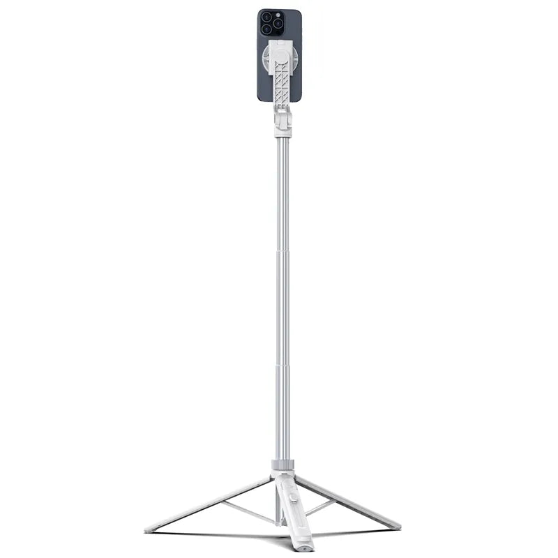 Ulanzi TT88 4-in-1 Magnetic MagSafe Selfie Stick with Tripod Stand - Perfect for Vlogging, Live Streaming & Overhead Shooting (Model T111)