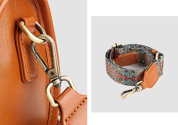 Stylish Small Leather Sling Bag for Women & Men - Crossbody Shoulder Bag with Adjustable Strap - Perfect for Travel, Shopping & Daily Use