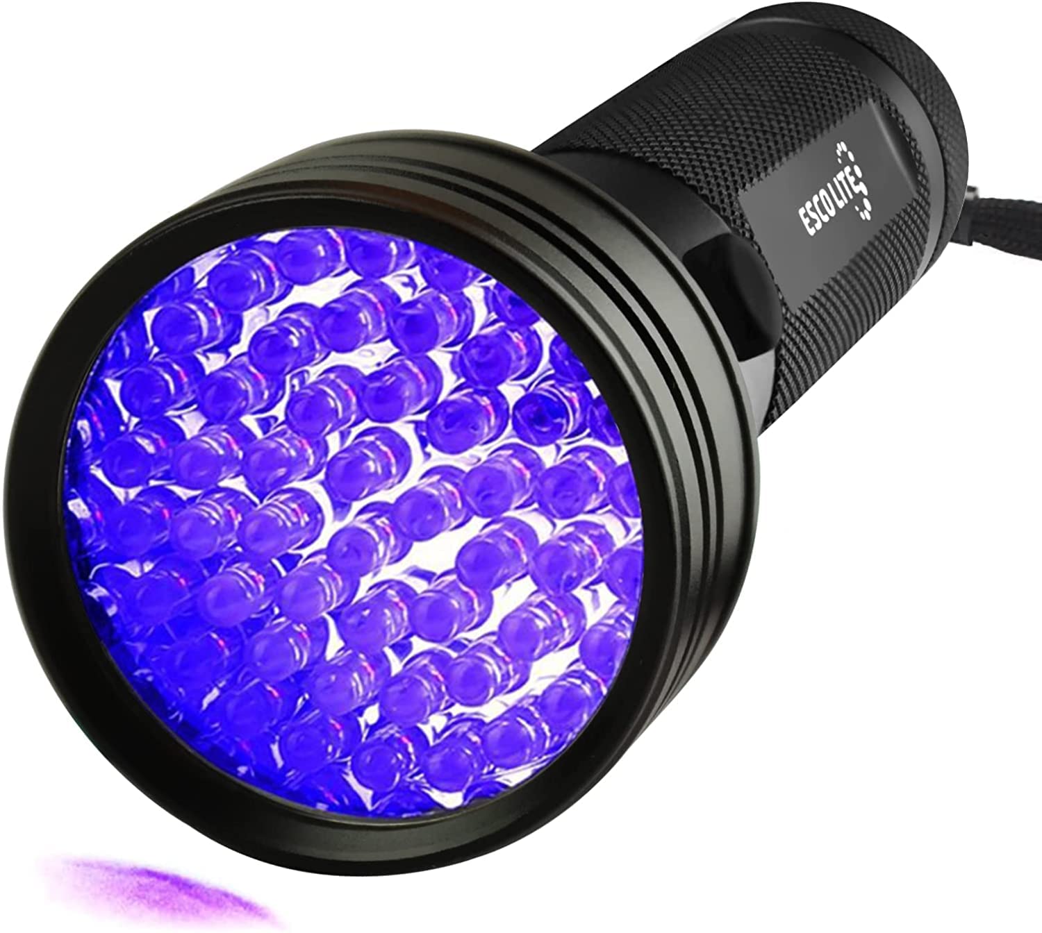 Escolite UV Flashlight 51 LED 395nm for Pet Urine, Bed Bugs & Scorpions - Home & Outdoor Use