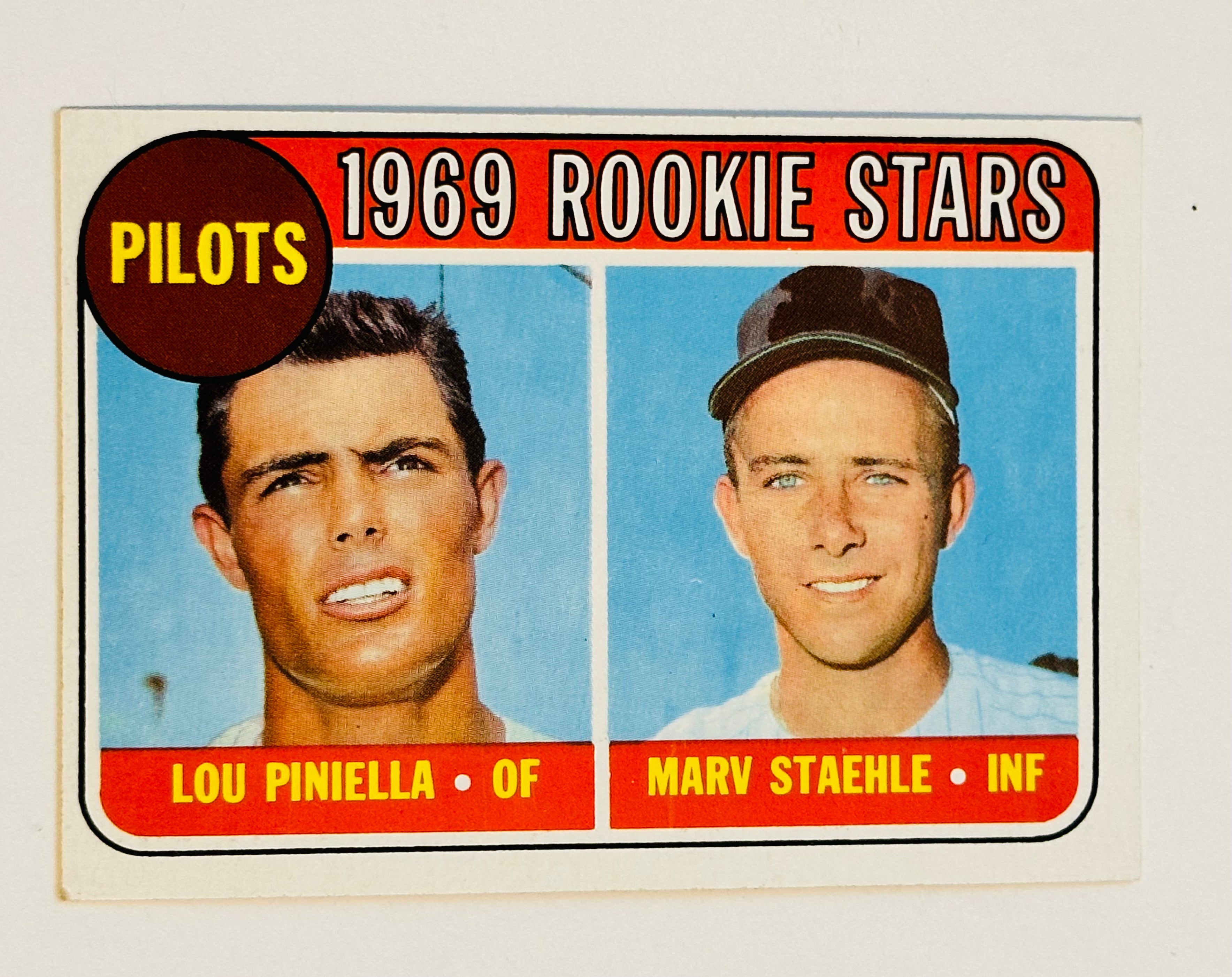 1969 Topps Lou Piniella Rookie Stars Baseball Card - High Grade PSA Certified - Vintage MLB Collectible for Sports Memorabilia & Display Cases