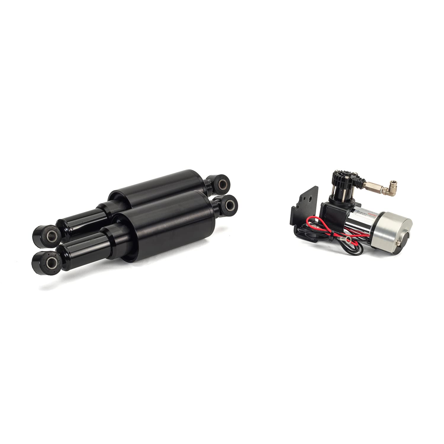 Harley-Davidson Air Suspension Rear Shocks - Tall Smooth Air Ride Shocks for Harley Motorcycles | Perfect for Long Rides & Custom Bike Builds