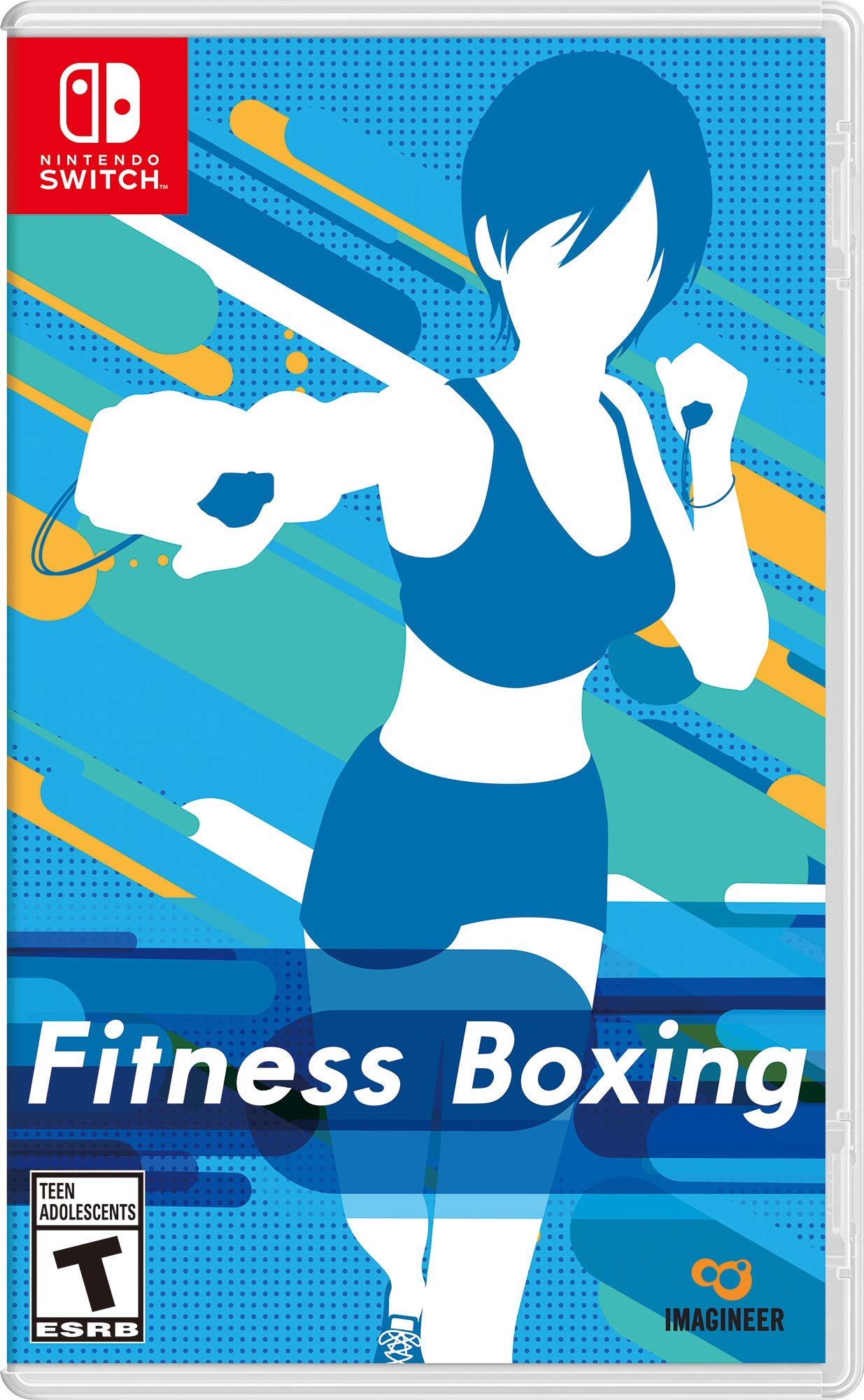 Fitness Boxing Game for Nintendo Switch - Fun Home Workout & Exercise Routine for Weight Loss & Cardio