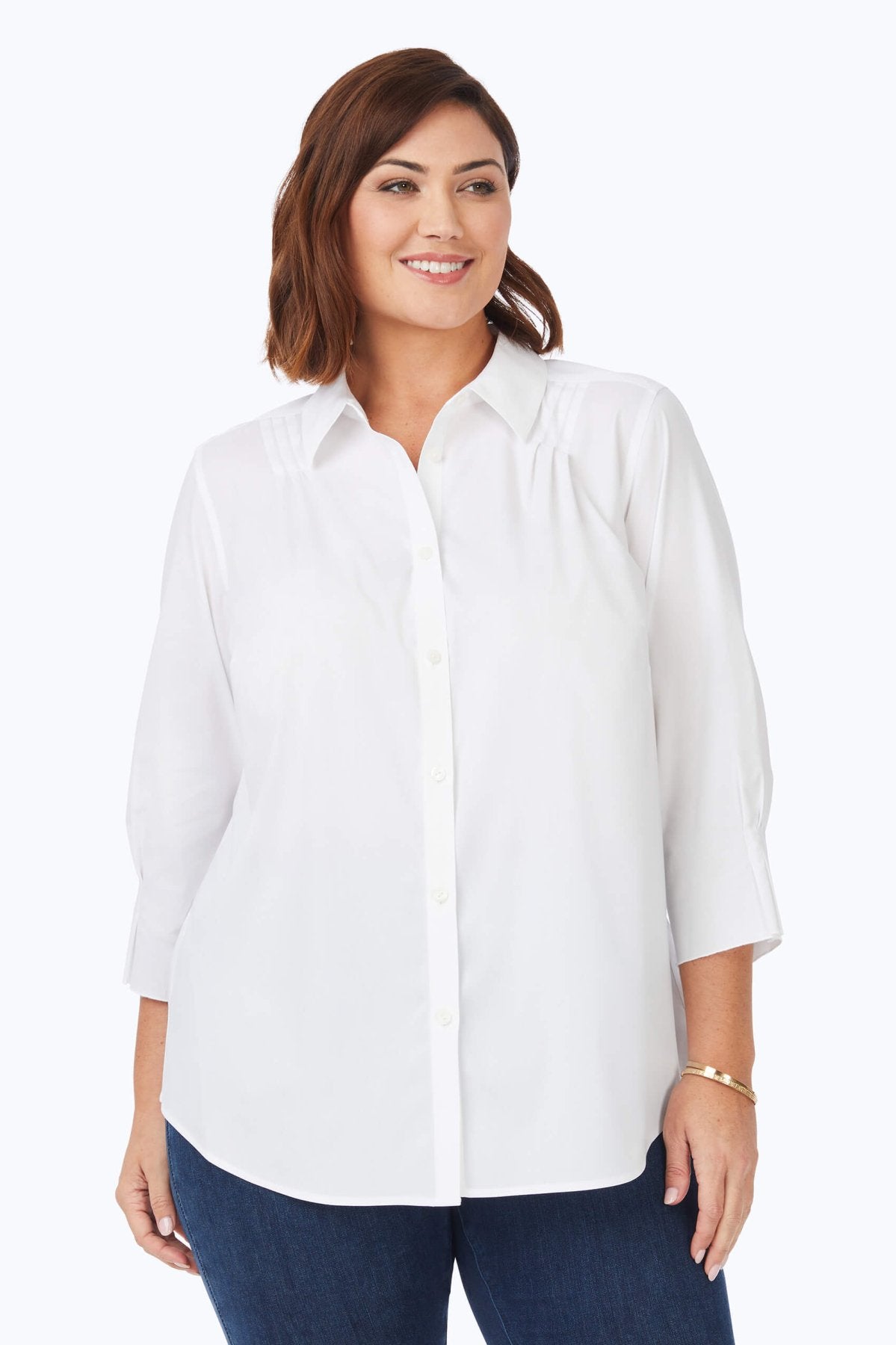 Paulie Plus No Iron Stretch Shirt for Men - Wrinkle-Free Comfort Dress Shirt for Office & Business Casual Wear