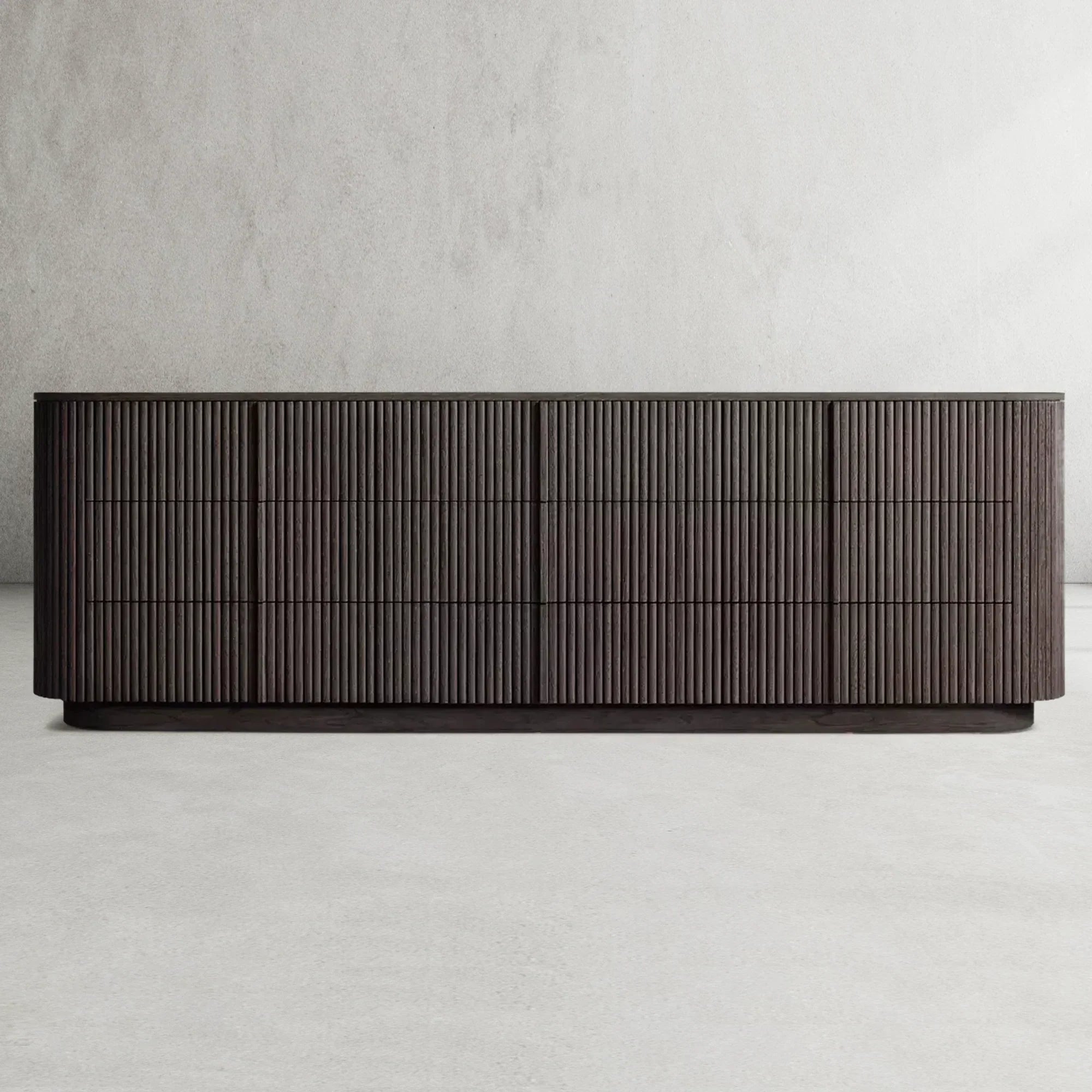 Mulholland Modern 9-Drawer Sideboard Dresser - Stylish Storage Solution for Living Room, Bedroom & Entryway