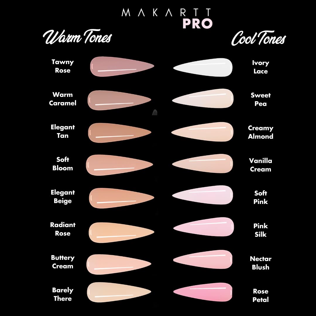 Professional Acrylic Nail Powder - 56g/2oz Nail Extension & Cover Powder for Salon & Home Use - Nectar Blush Color - Perfect for Manicures, Nail Art & DIY Nail Enhancements