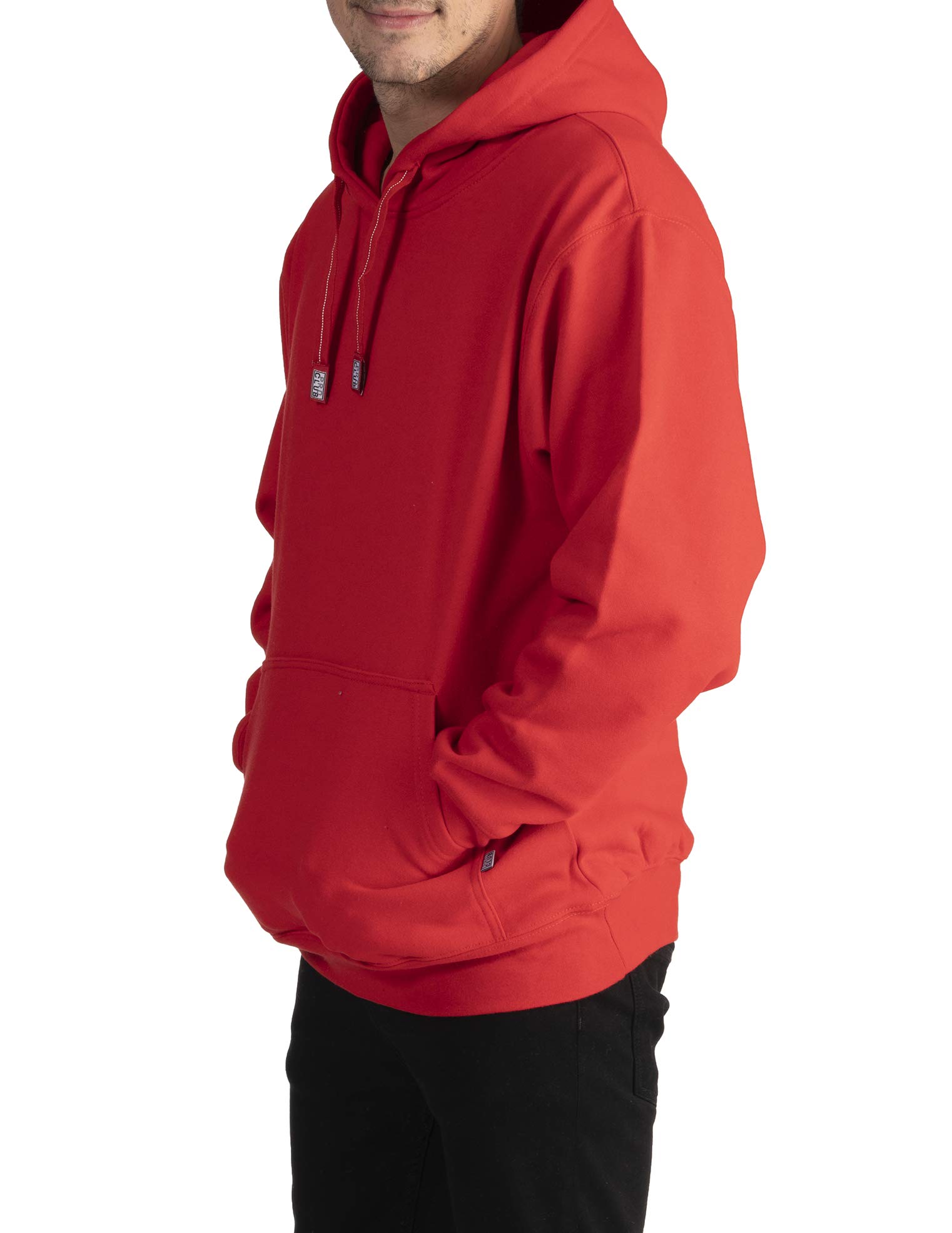 Pro Club Men's Heavyweight Pullover Hoodie - Premium Cotton Fleece Sweatshirt for Gym, Workout & Casual Wear | Warm Winter Hooded Sweater for Outdoor Activities