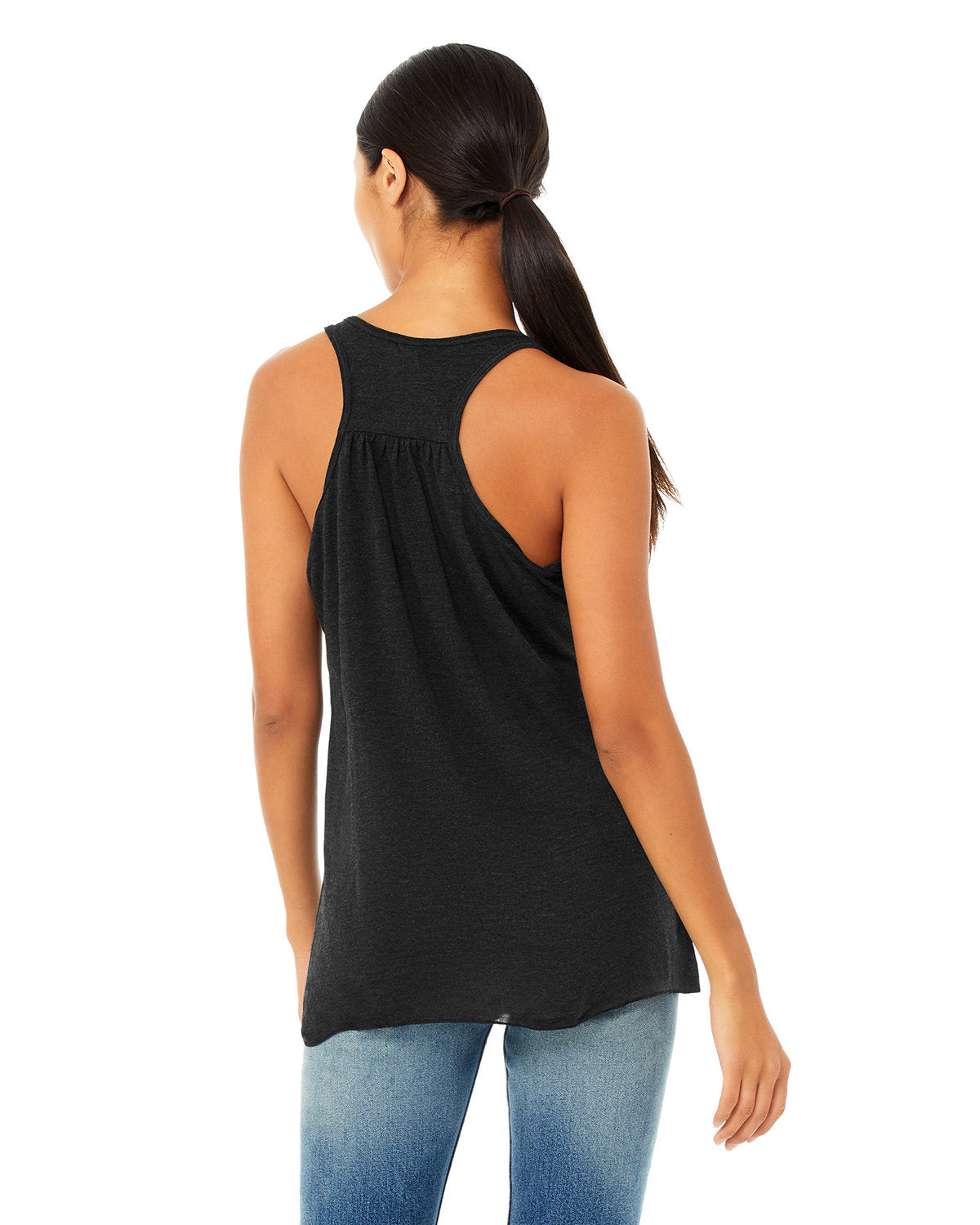 Bella + Canvas B8800 Women's Flowy Racerback Tank Top - Soft & Lightweight for Yoga, Gym & Summer Outfits