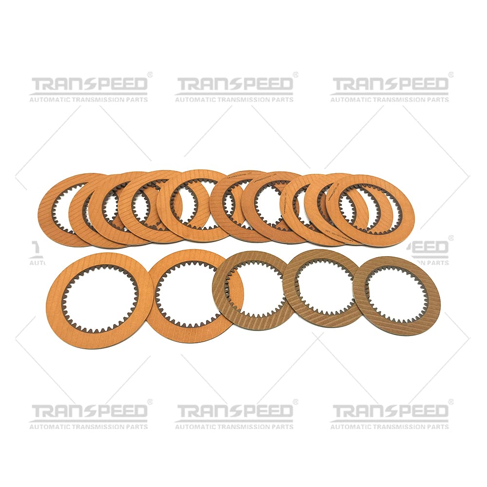 TRANSPEED Automatic Transmission Master Clutch Plates & Steel Plates Rebuild Repair Kit - Compatible with Honda CR-V - Perfect for Transmission Repair & DIY Car Maintenance
