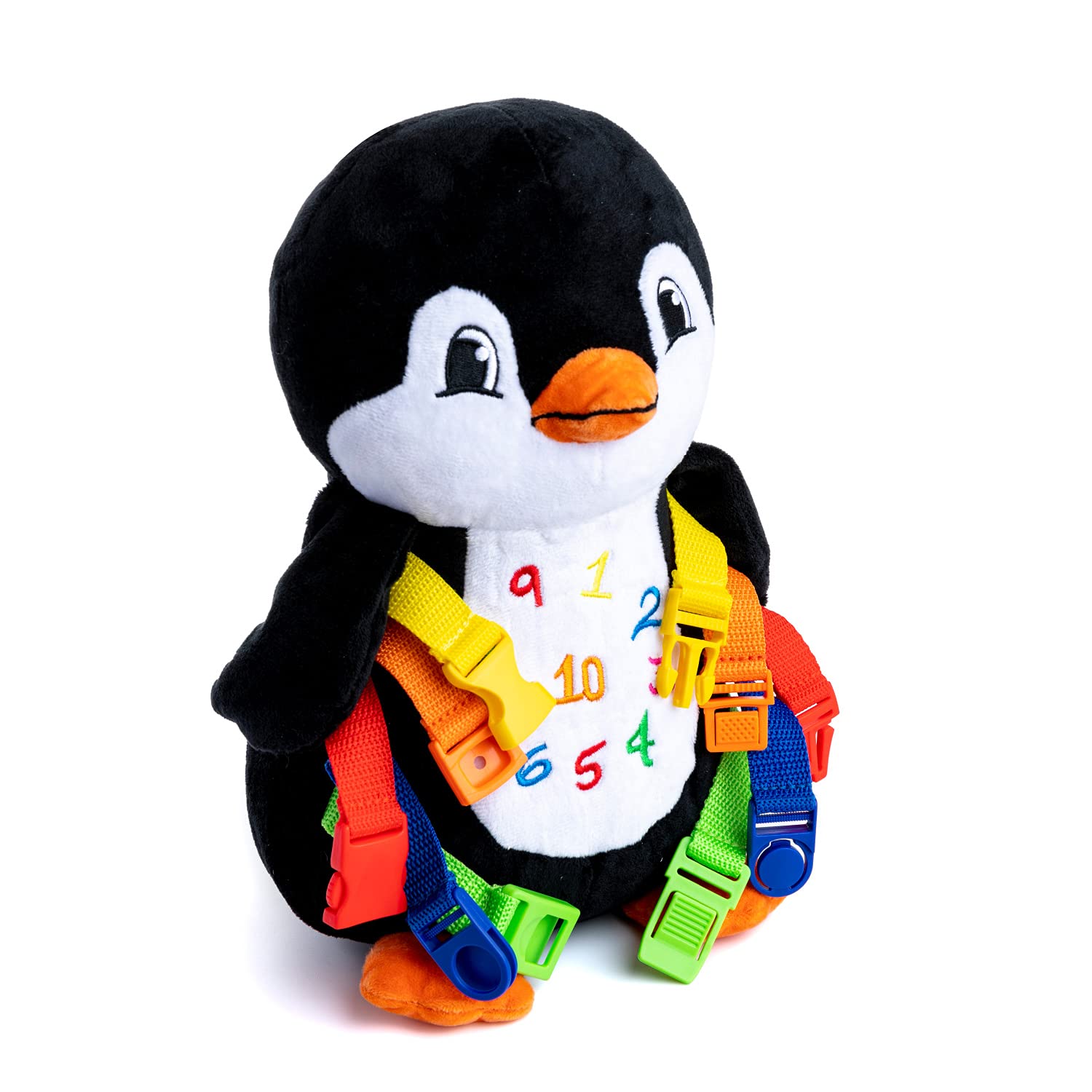 Buckle Toys - Mini Buster Square & Blizzard Penguin Bundle - Educational Learning Toys for Kids - Develop Fine Motor Skills & Problem Solving - Travel-Friendly Sensory Toys for Airplane, Car & Classroom Play