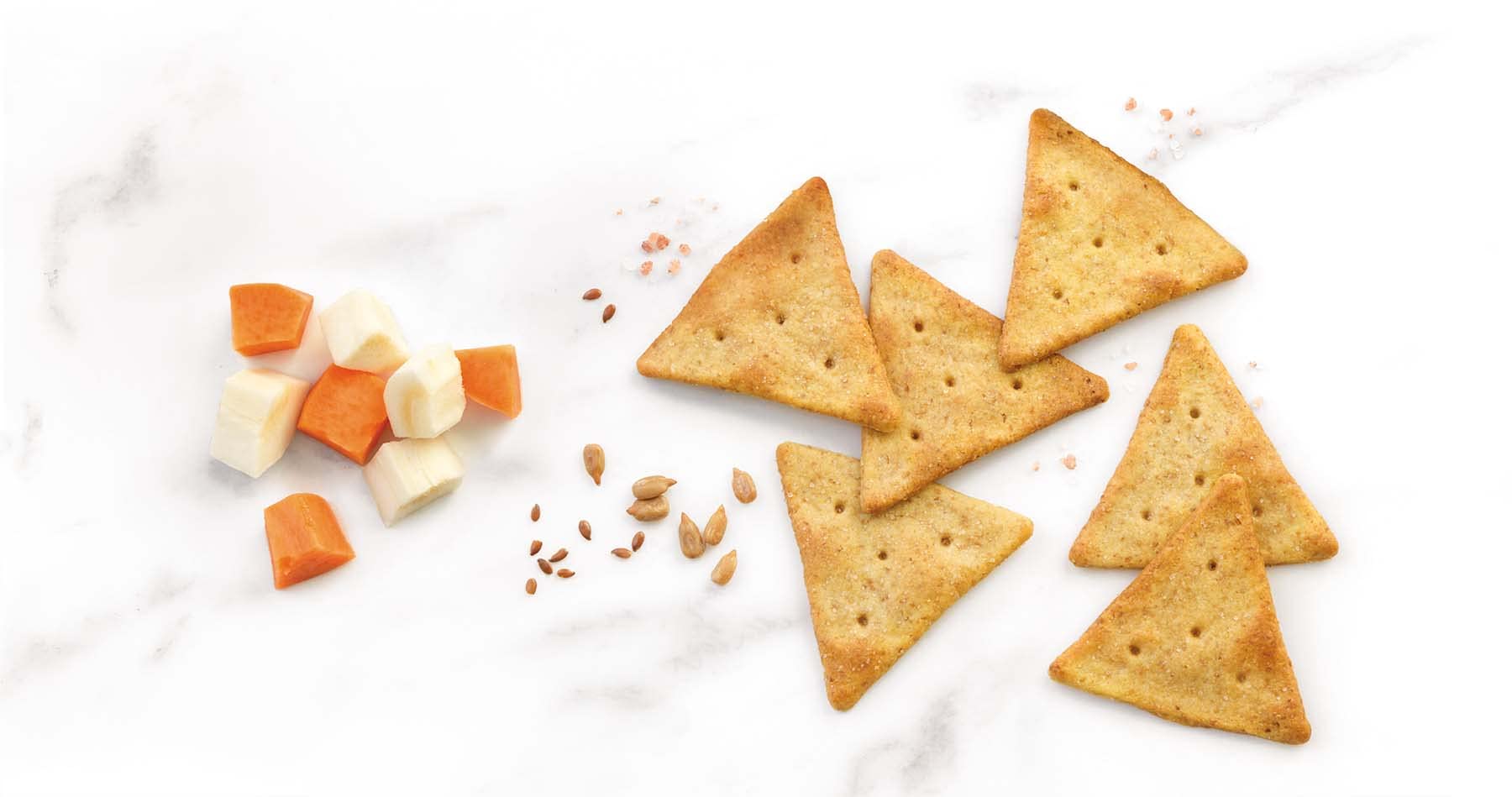 Simple Mills Veggie Pita Crackers with Himalayan Salt - Gluten Free, Vegan, Paleo Friendly Healthy Snacks, 4.25oz (Pack of 4) | Perfect for Lunchboxes, Parties & On-the-Go Snacking