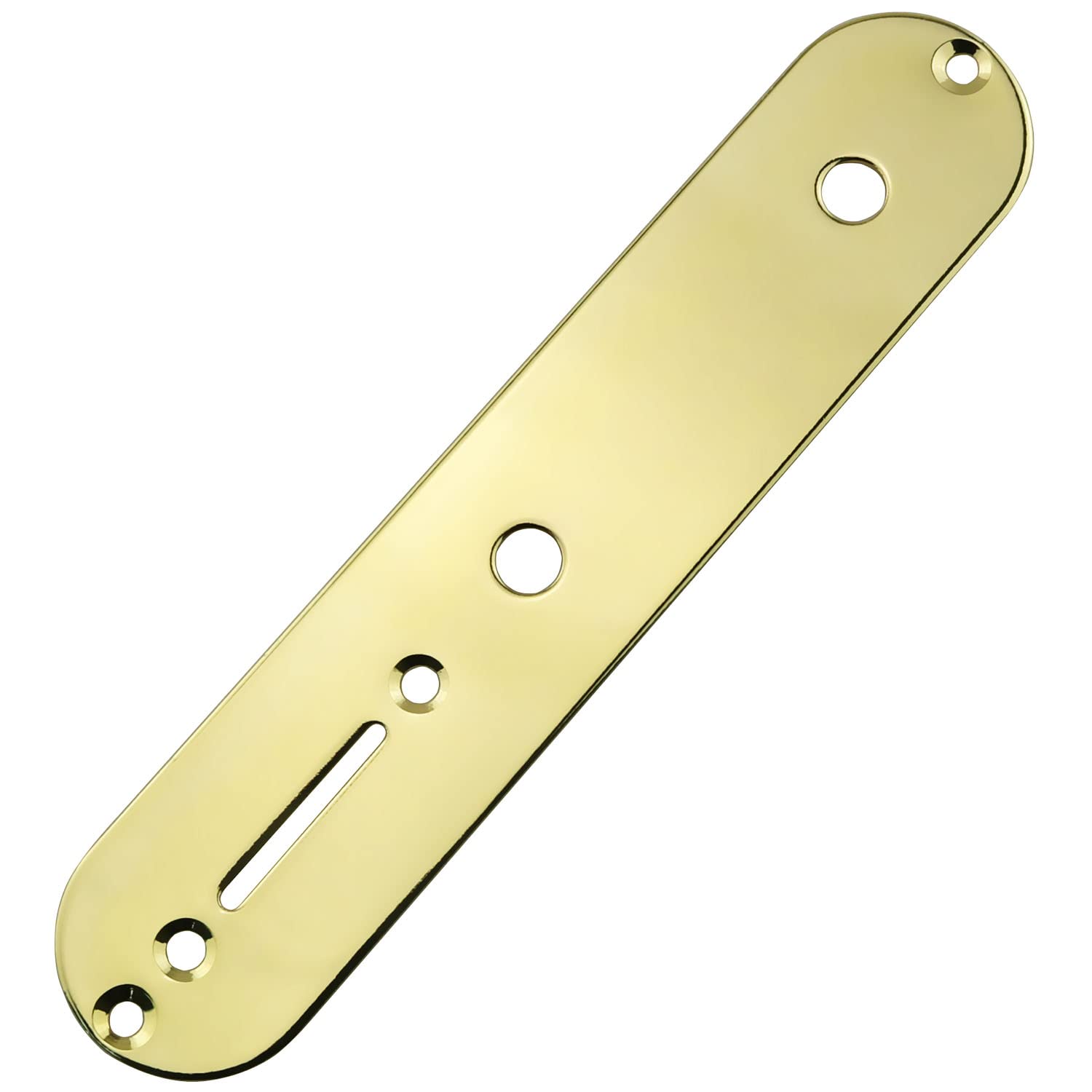 Golden Electric Guitar Telecaster Control Plate - Premium Replacement Part for Tele Guitar - Perfect for Upgrades, Repairs & Custom Builds