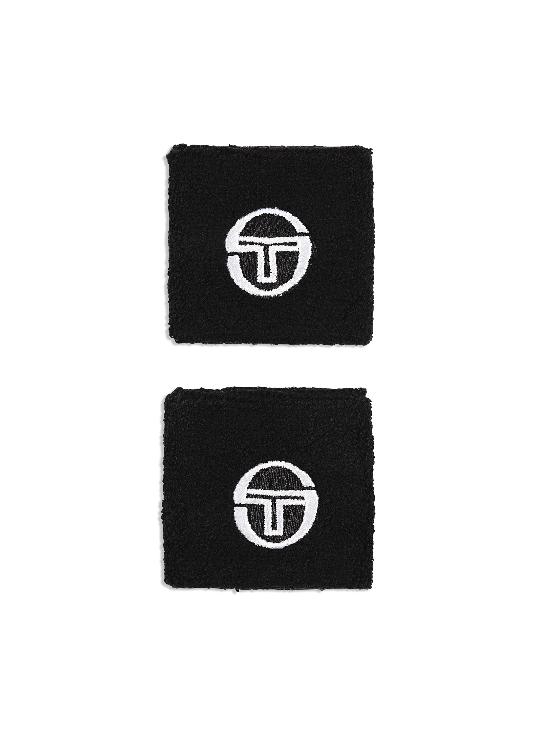 Premium Black Tennis Wristband - Sweat Absorbing Sports Wristband for Tennis, Basketball & Workout - Comfortable & Breathable for Athletes & Fitness Enthusiasts