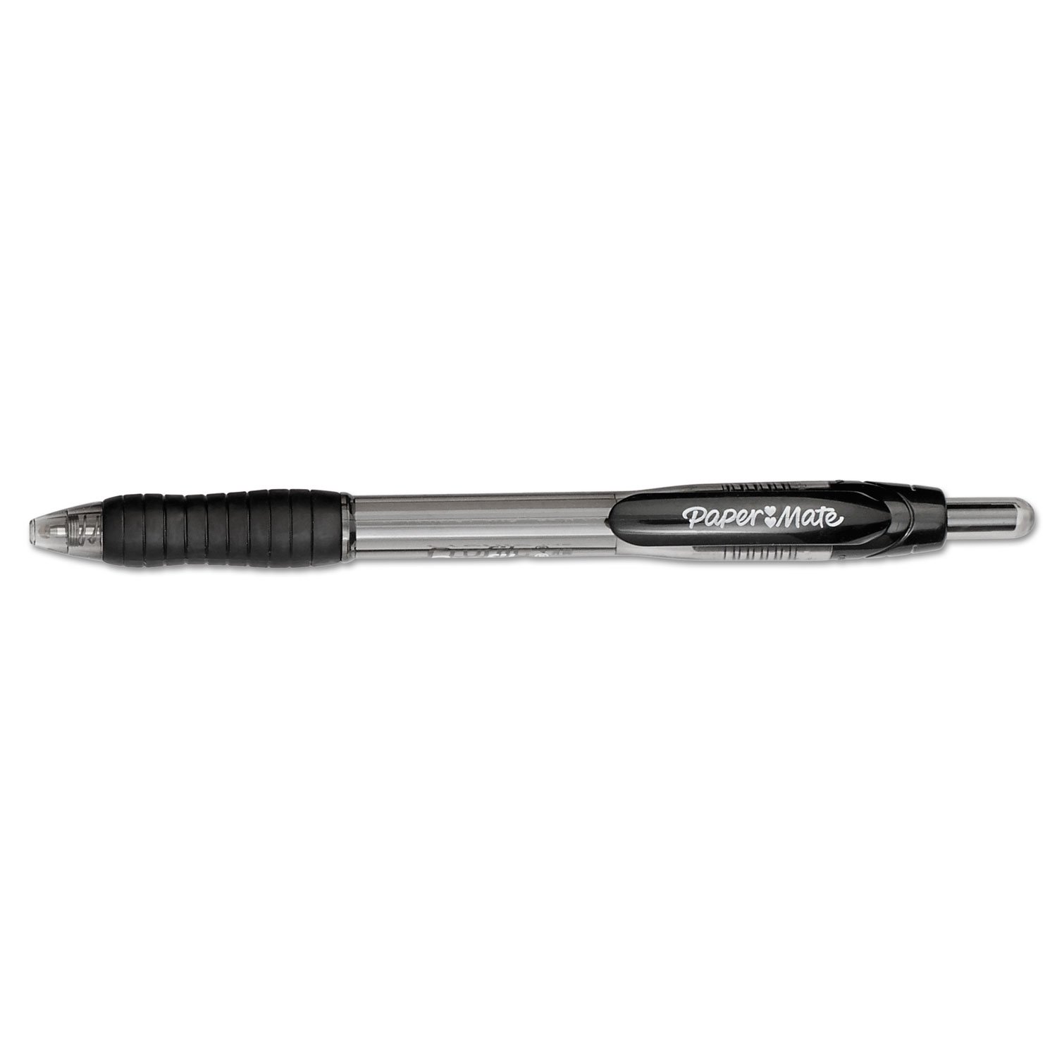 Paper Mate Profile Retractable Ballpoint Pens - 1.4mm Bold Point, Black Ink (24-Pack) - Perfect for Office, School & Note Taking