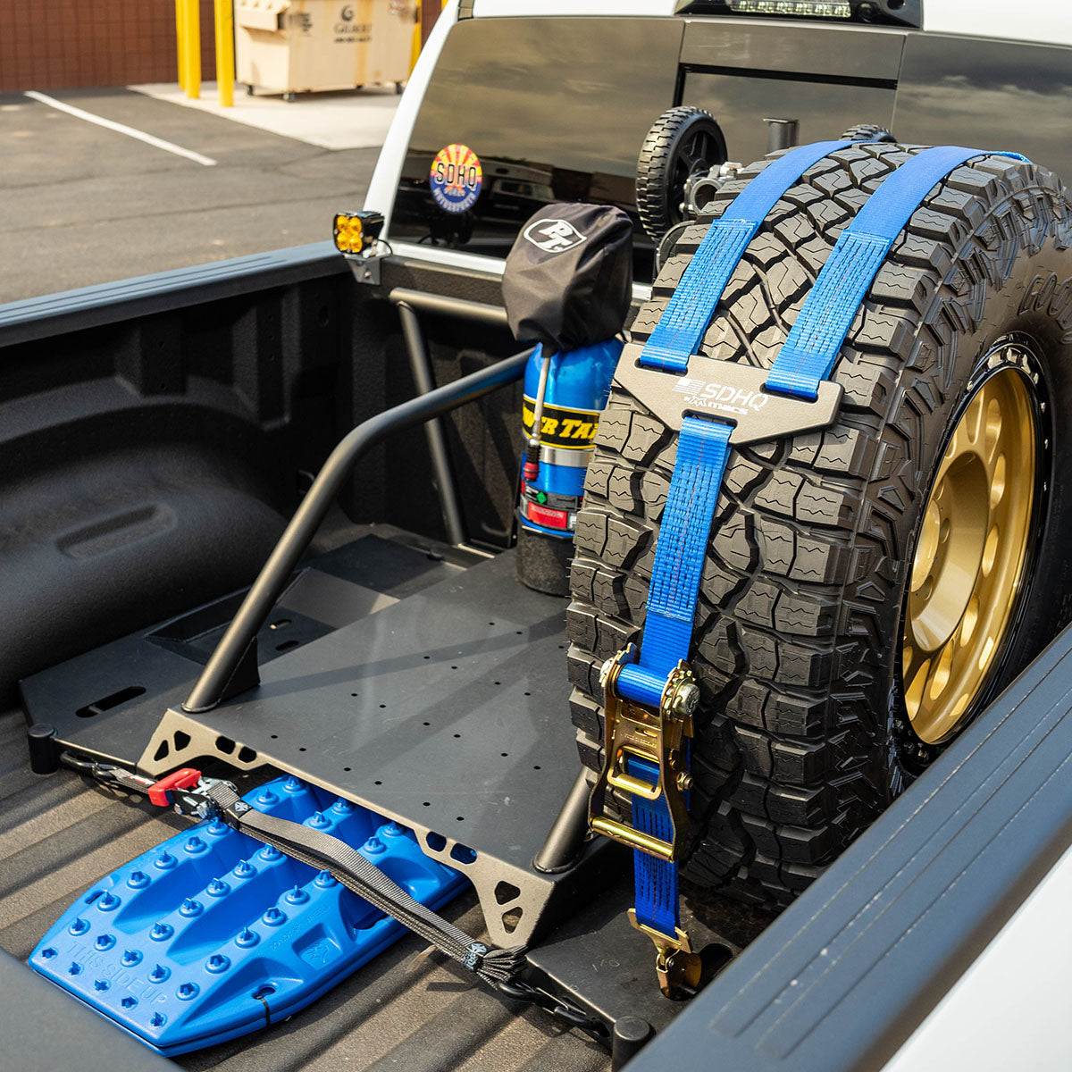 2021-2024 Ram 1500 TRX SDHQ Built-In Bed Chase Rack | Heavy-Duty Off-Road Truck Accessory for Overlanding & Adventure Gear Storage