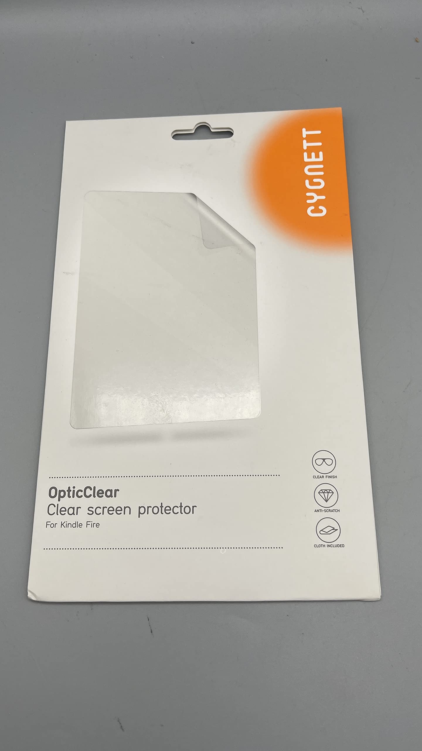 Cygnett Anti-Glare Optic Screen Protector for Kindle Fire HD - Shatterproof & Scratch-Resistant for Reading & Outdoor Use