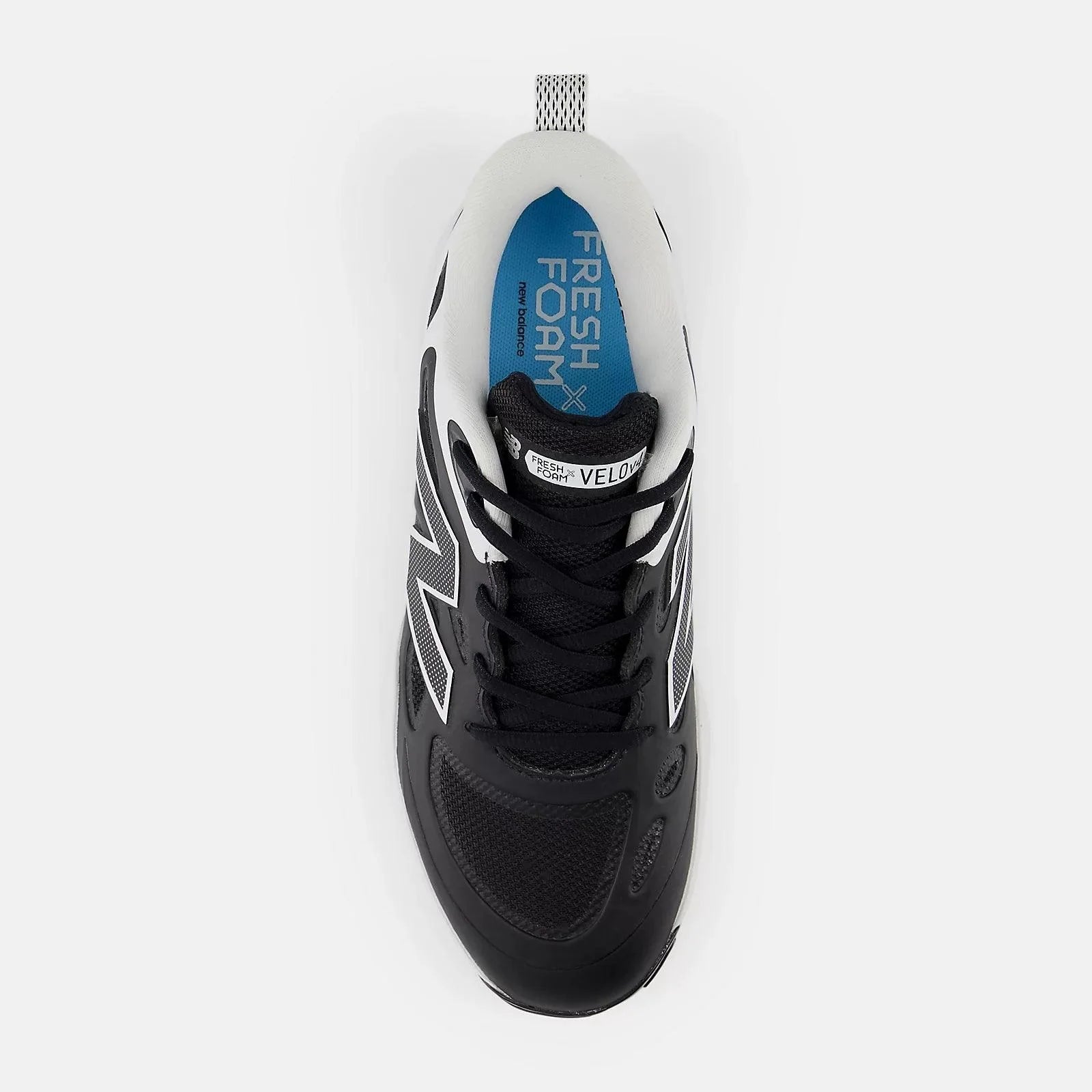 New Balance Women's Fresh Foam X Velo v4 Metal Fastpitch Softball Cleats - Black (SMVELOK4) | Lightweight & Comfortable for Competitive Games & Training