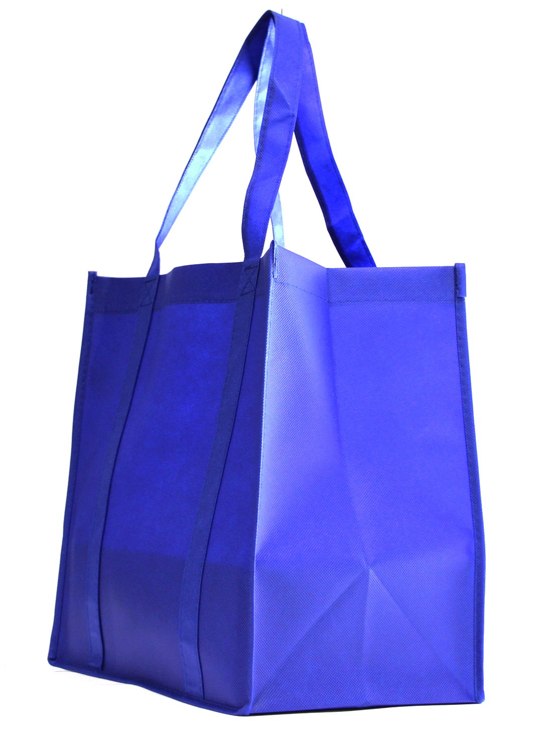Eco-Friendly Reusable Grocery Tote Bag with Stand-Up Bottom - Large Gift Shopping Bag, Durable Non-Woven Fabric, Perfect for Groceries, Farmers Market & Sustainable Gift Giving