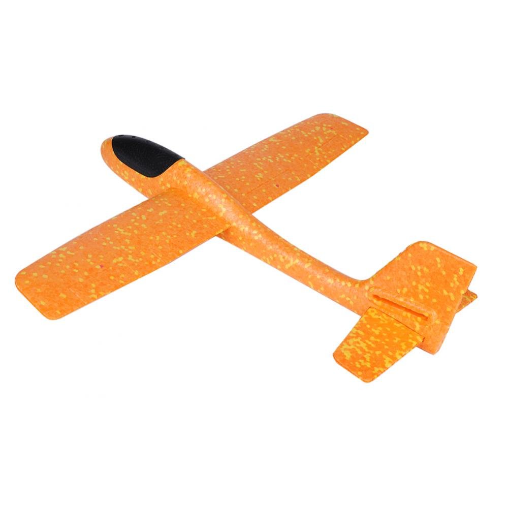 Jadpes Foam Airplane Toy - 49cm Hand Throwing Flying Glider for Kids, Safe & Durable Foam Aircraft for Outdoor Play, Birthday Gifts, Park & Backyard Fun