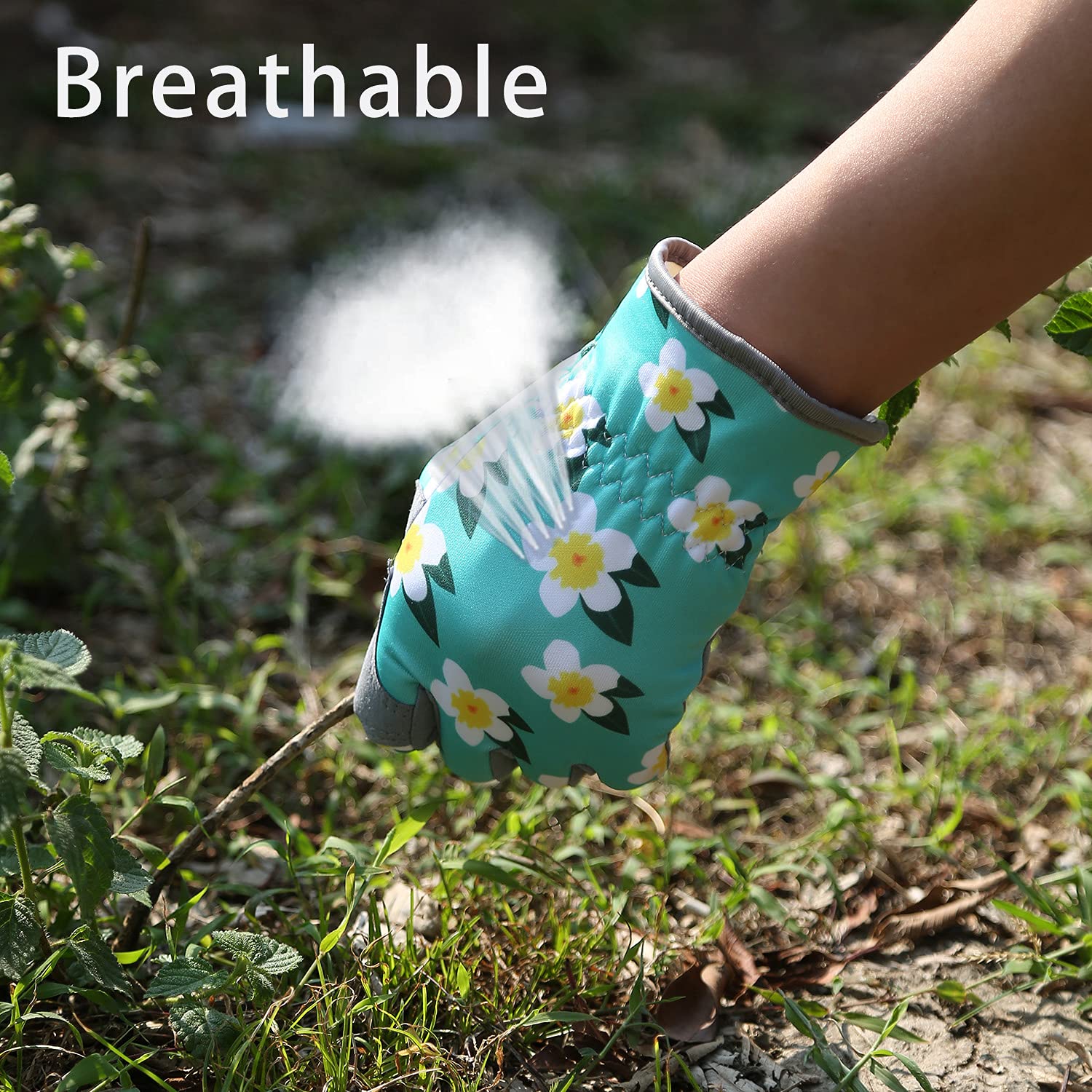 Baidast Women's Gardening Gloves - Thorn Proof, Durable for Digging, Planting, Pruning - Perfect for Outdoor Garden Work, Landscaping & Yard Maintenance