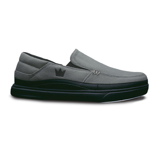 BRUNSWICK NIRVANA GREY Men's Bowling Shoes - Comfortable & Durable for Professional & Casual Bowlers - Perfect for League Play & Practice Sessions