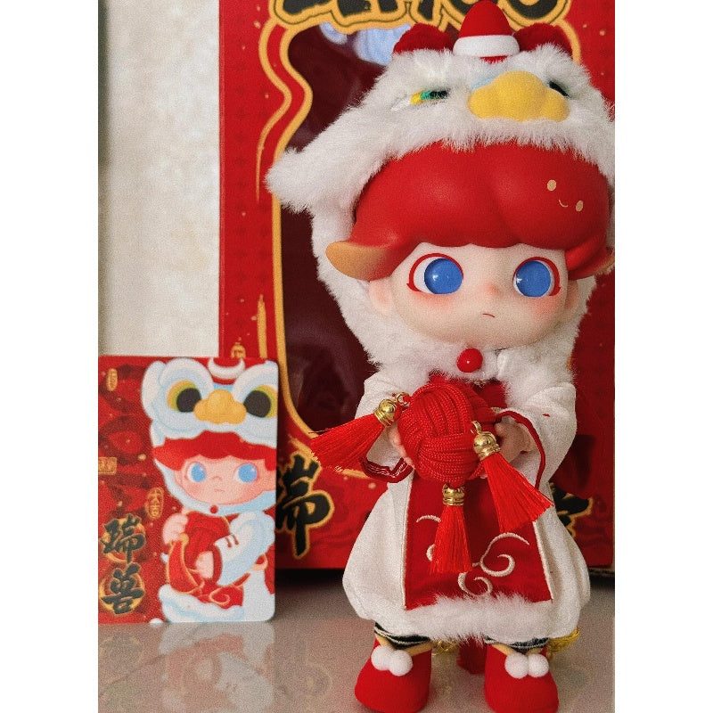 DIMOO Auspicious Lion 1/8 Scale Collectible Action Figure - Perfect for Anime Fans, Home Decor & Gift Giving