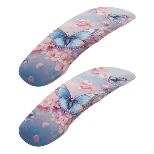 Pink Floral Butterfly