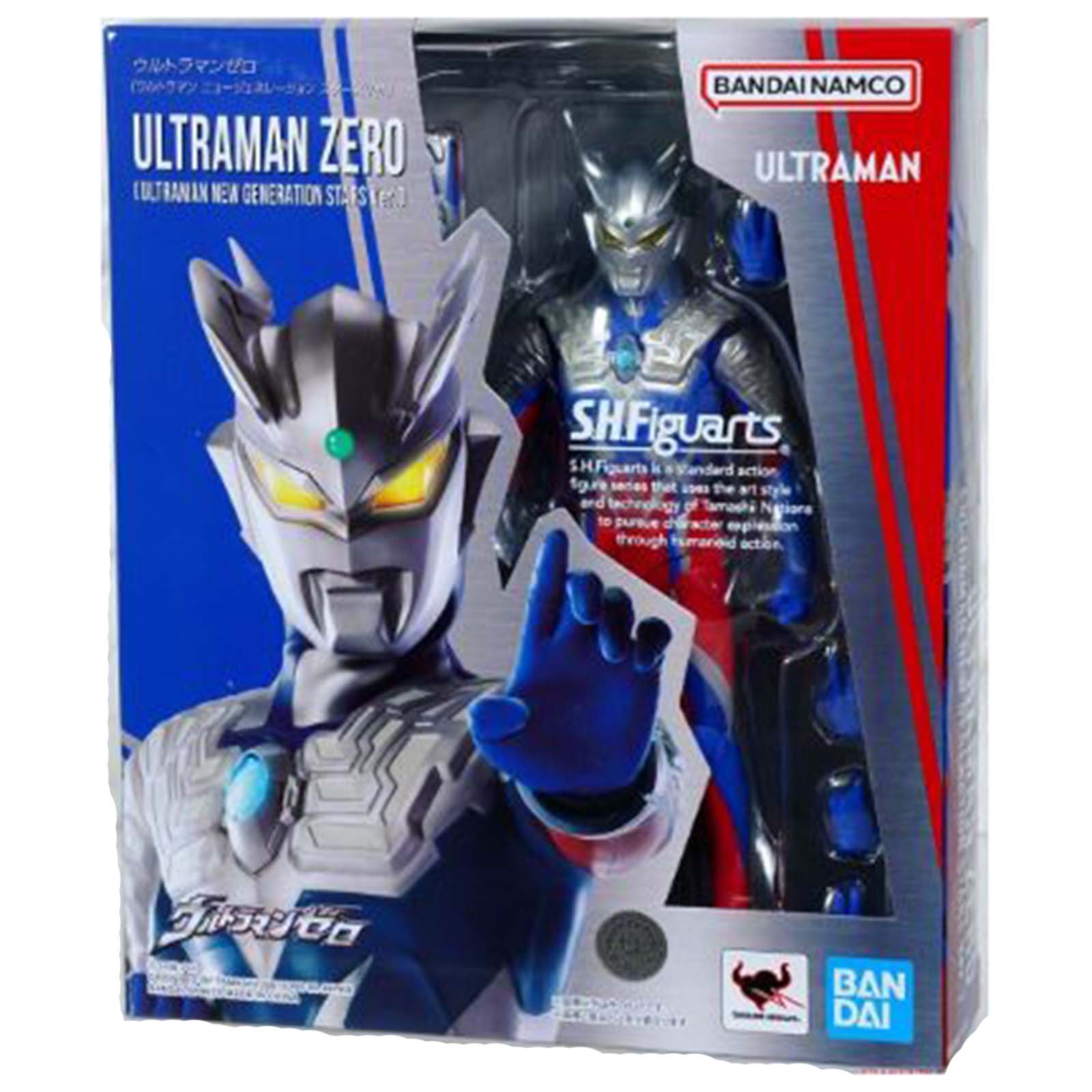 Bandai SHFiguarts Ultraman Zero Generation Stars Action Figure Collectible Toy - Perfect for Display, Anime Collections & Cosplay Props