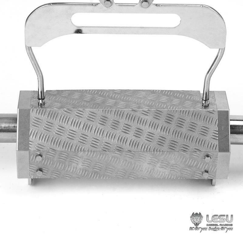 Metal Exhaust Pipe for LESU 1/14 Scale RC Truck Models R470 R620 - Durable Replacement Part for Trailer Tractor Trucks | Perfect for Outdoor Vehicle Upgrades & RC Car Enthusiasts