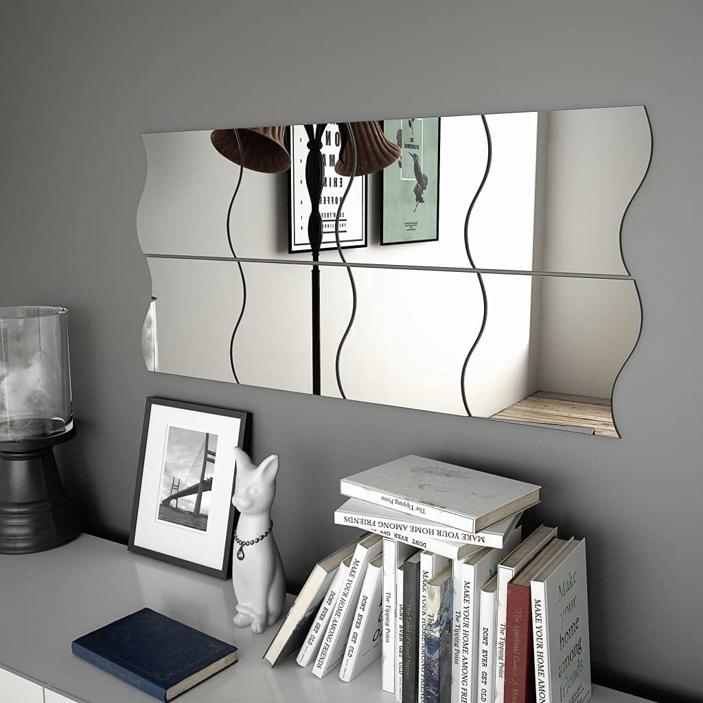Tikarti 8-Pack Square Wall Mirrors 7.9