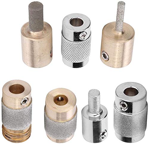 MCB34 Grinding Bit for Ceramic & Stained Glass - Abrasive Tool Compatible with Inland Gryphon Delphiglass Grinders | Perfect for Glass Art, Mosaics & DIY Craft Projects