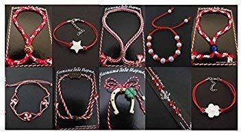 Handmade Bulgarian Martenitsa Bracelets - Set of 7 Traditional Red & White Charm Bracelets for Good Luck & Spring Celebration | Perfect for Gifts, Festivals & Cultural Events