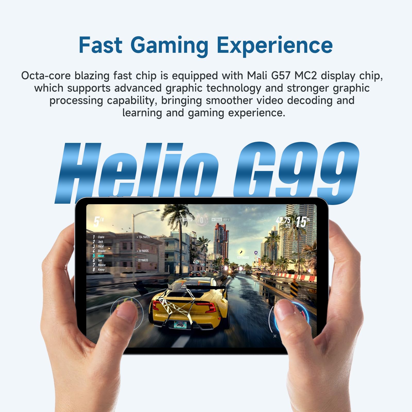 ALLDOCUBE iPlay50 Mini Pro NFE 8.4 Inch Android Tablet - 16GB RAM (8+8), 128GB ROM (Expandable to 512GB), Helio G99 Processor, FHD+ 1920x1200 Display, Widevine L1, Android 13, 5MP/13MP Cameras, 4G LTE, GPS, Bluetooth 5.2 - Perfect for Work, Study, and Entertainment On-The-Go