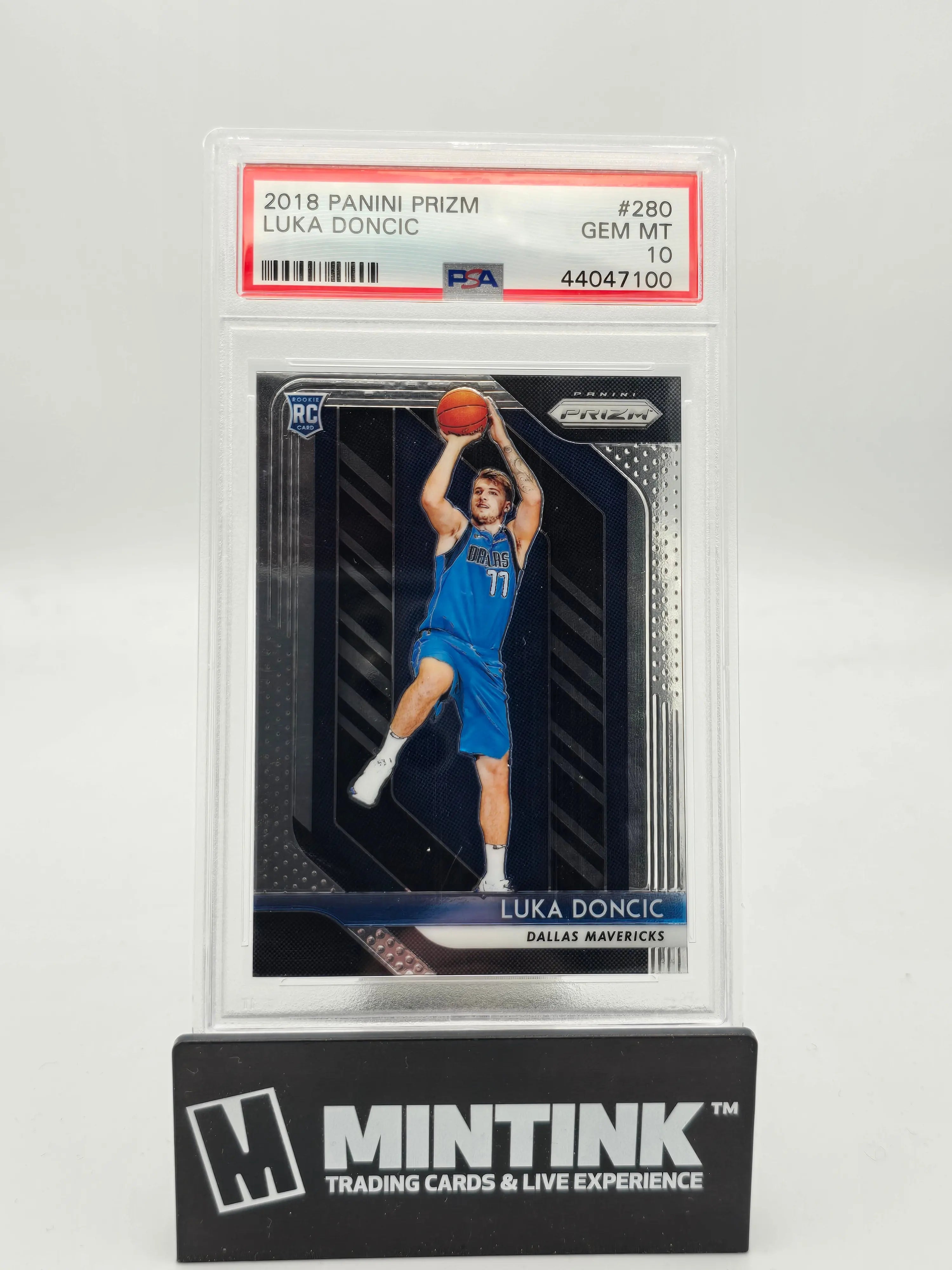 2018 Panini Prizm Basketball Luka Doncic Rookie Card PSA 10 Gem Mint - Collectible Sports Trading Card for NBA Fans & Memorabilia Collectors