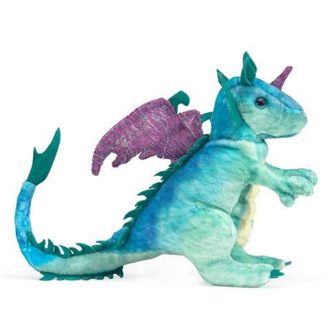 Folkmanis Dragon Finger Puppet - Hand Puppet for Kids, Storytelling & Pretend Play - Perfect for Gifts, Classroom & Interactive Playtime