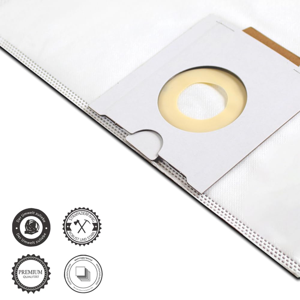 20-Pack Festool SC FIS-CT 36 Vacuum Cleaner Replacement Bags (Compatible with Model 496186) - Perfect for Workshop Dust Collection & Home Cleaning