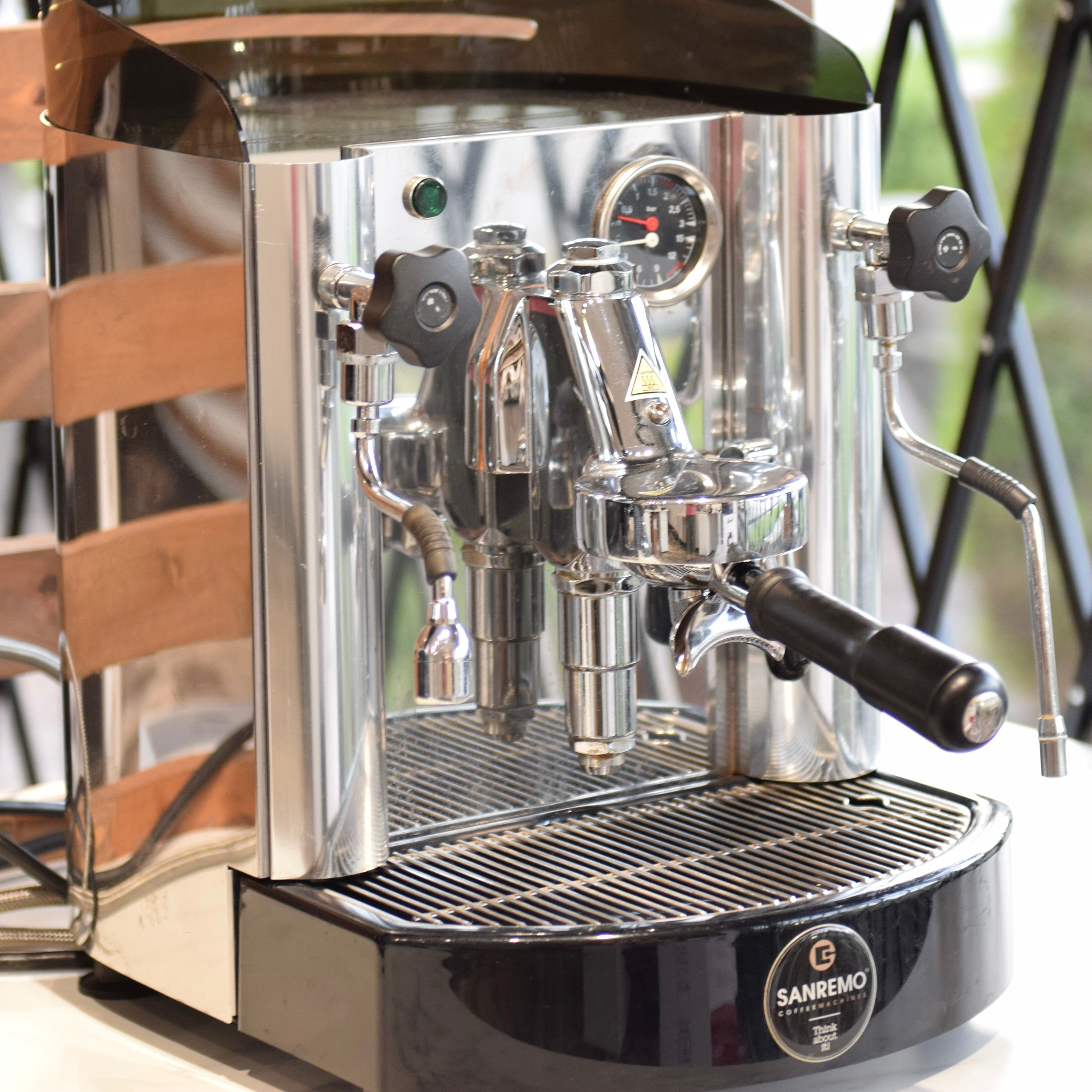 Refurbished Sanremo Treviso Espresso Machine - Professional Grade Coffee Maker for Home & Cafe Use | Perfect for Baristas & Coffee Enthusiasts