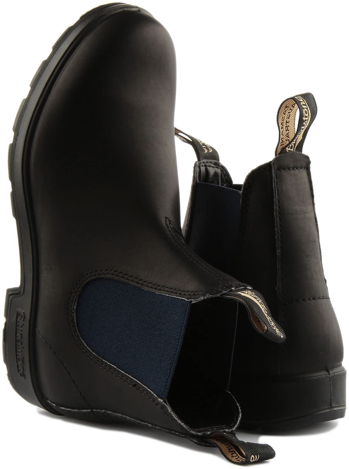 **Blundstone Men's Original 500 Series Chelsea Boots - Waterproof, Comfortable & Durable - Black (Size 8) - Perfect for Work, Outdoor & Casual Wear**