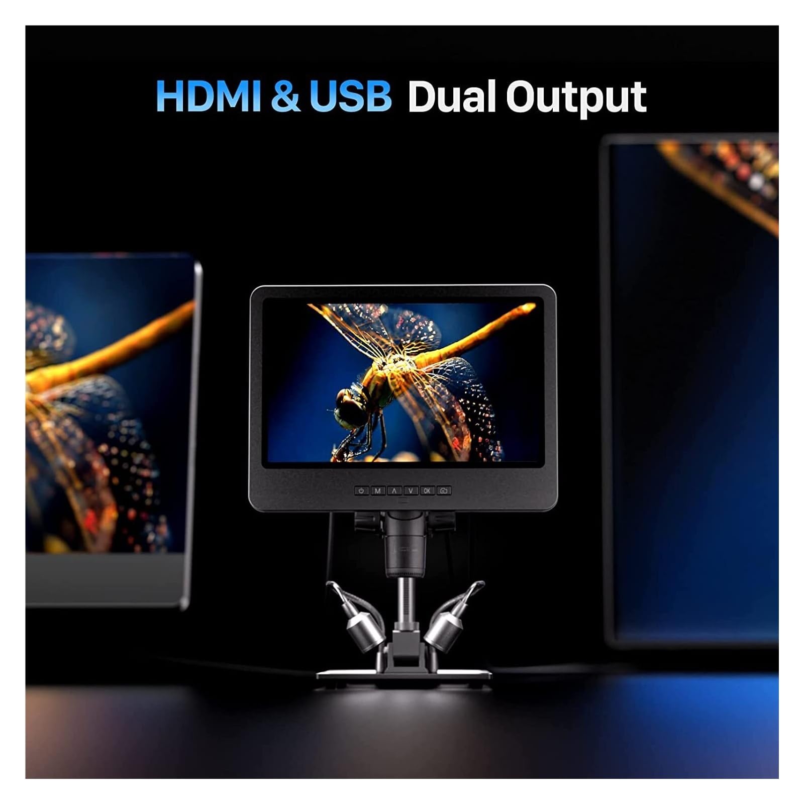 1500X Digital Microscope with 10.1