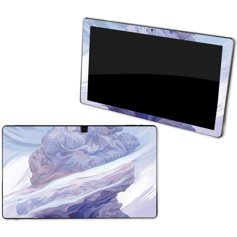 MightySkins Vinyl Decal Wrap Cover Compatible with NuVision Supreme 1001 Tablet - Whirlwind Design | Protective & Durable Skin | Easy to Apply & Remove | Made in USA | Perfect for School, Work, and Travel Protection