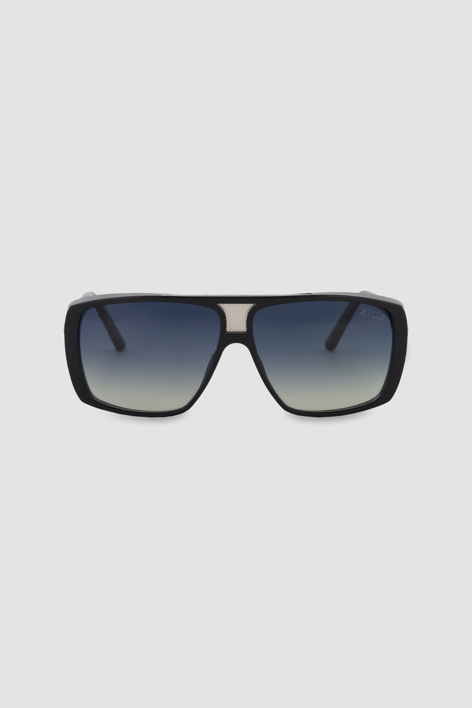 Zilli Black Andrei Polarized Sunglasses for Men - UV Protection, Luxury Fashion Shades - Perfect for Driving, Beach & Outdoor Activities