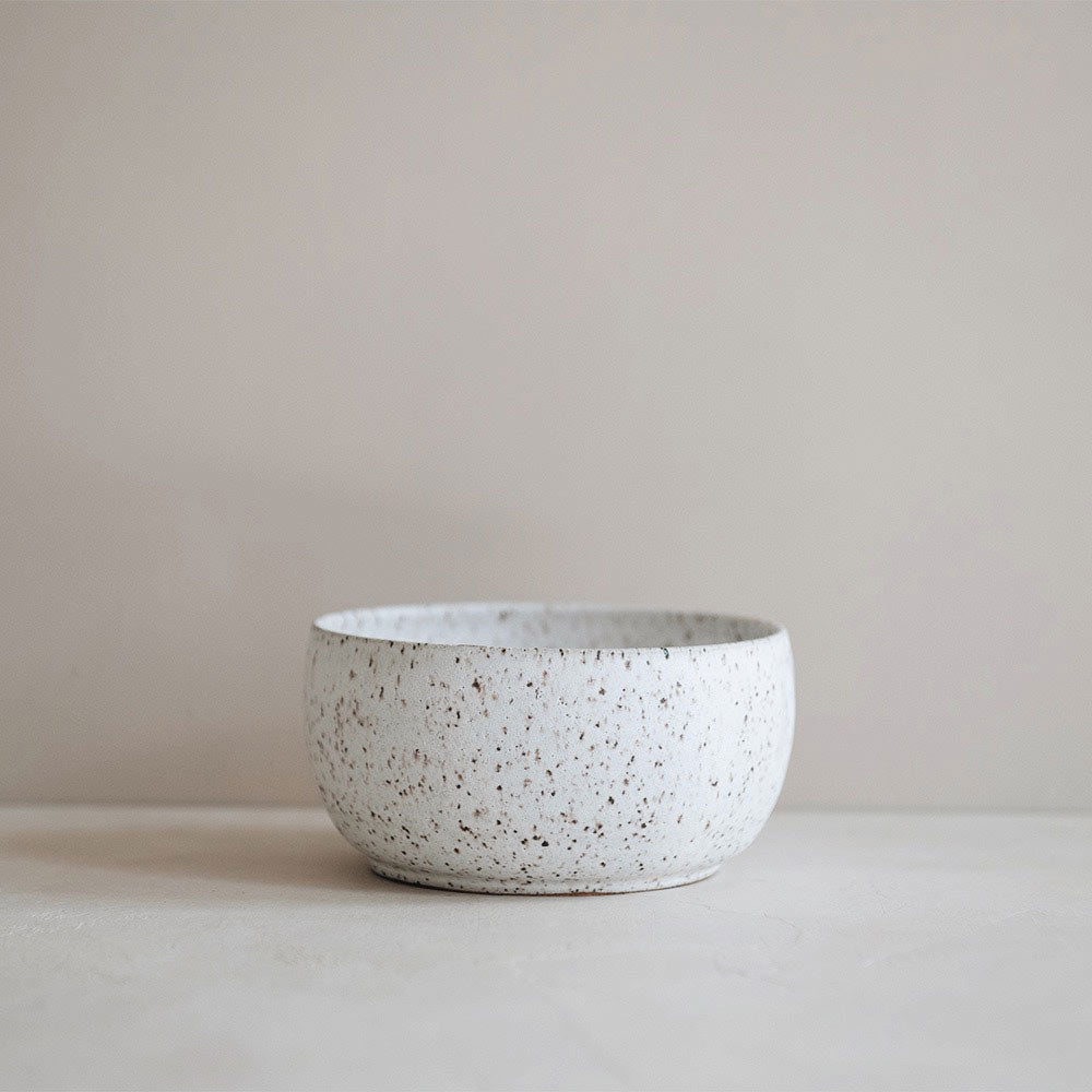 Speckled Ceramic Soup Bowl - Durable & Stylish for Hot Soups, Stews, and Ramen - Perfect for Home Dining & Restaurant Use