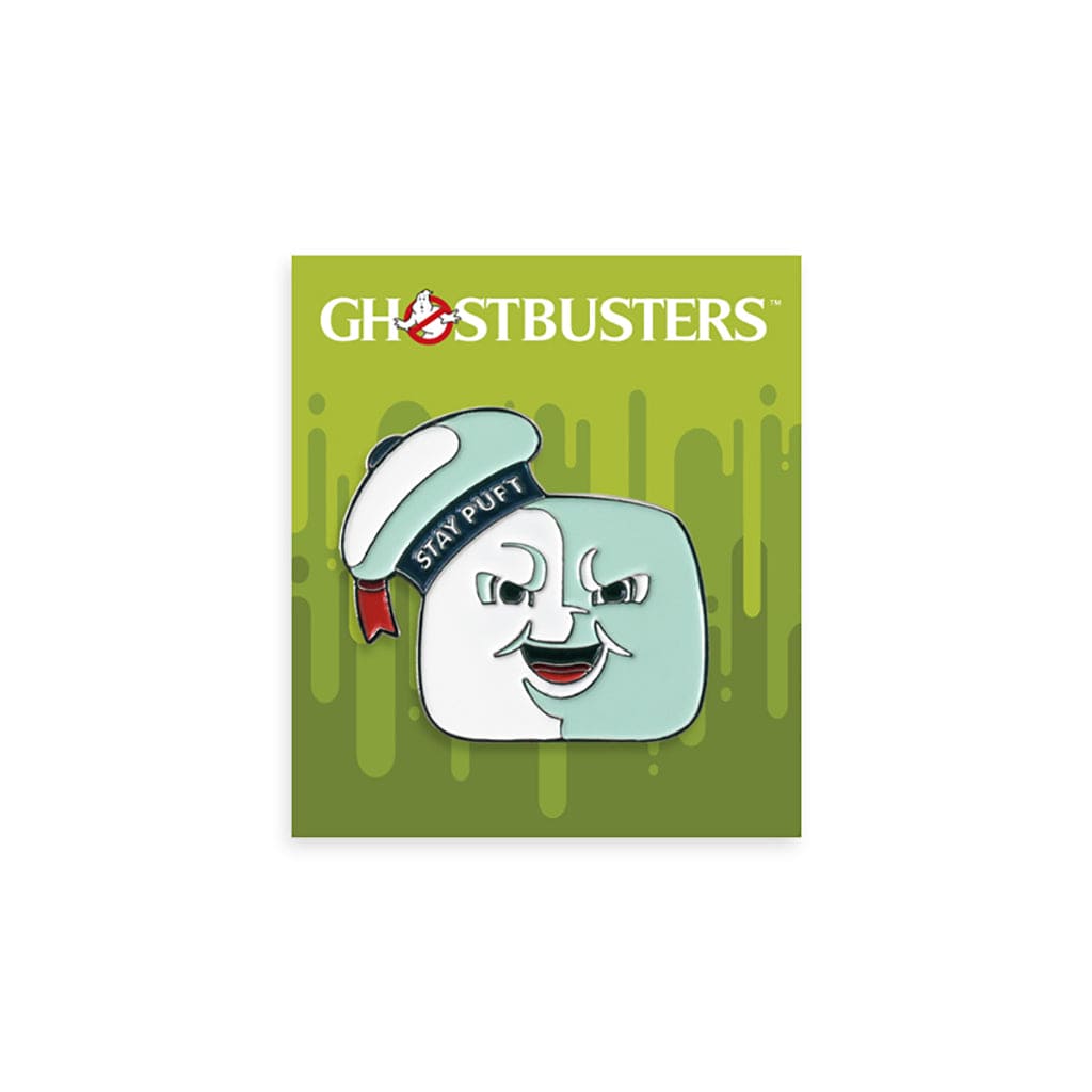 Ghostbusters Stay Puft Marshmallow Man Enamel Pin - Collectible Badge for Fans, Cosplay, Backpacks & Jackets