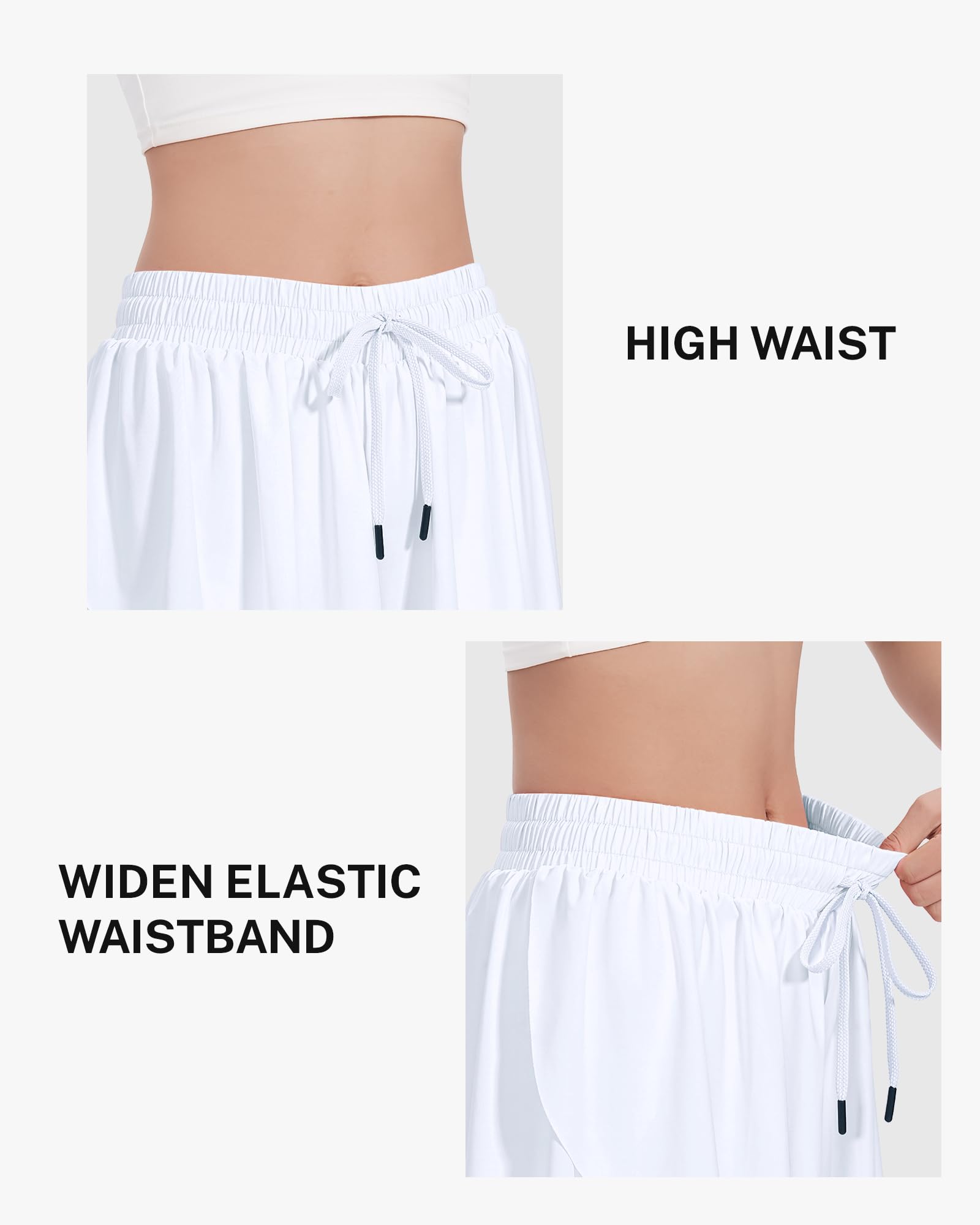 HASMES Girls Butterfly Print Athletic Shorts - Breathable Running Dance Cheer Shorts for Teens Age 5-14 Years - Perfect for Gym, Yoga, Sports & Casual Wear