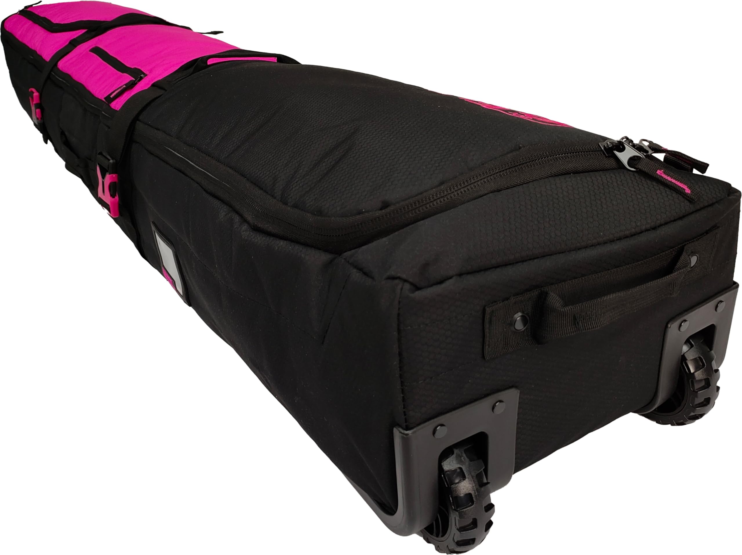Premium Wheeled Padded Ski Bag - Ultimate Double Roller Travel Bag for Skis & Snowboards | Perfect for Air Travel & Winter Sports Equipment Storage
