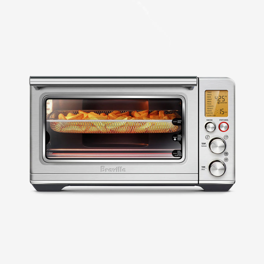 Breville Smart Oven Air Fryer Pro - Countertop Convection Toaster Oven with 13 Cooking Functions, Large Capacity for Family Meals, Perfect for Baking, Roasting & Air Frying at Home