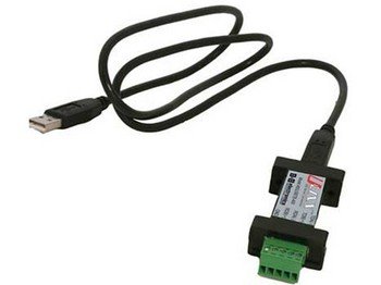 B&B Electronics USB to RS-485 Mini Converter - 2 Wire Serial Adapter for Industrial Automation & Data Communication